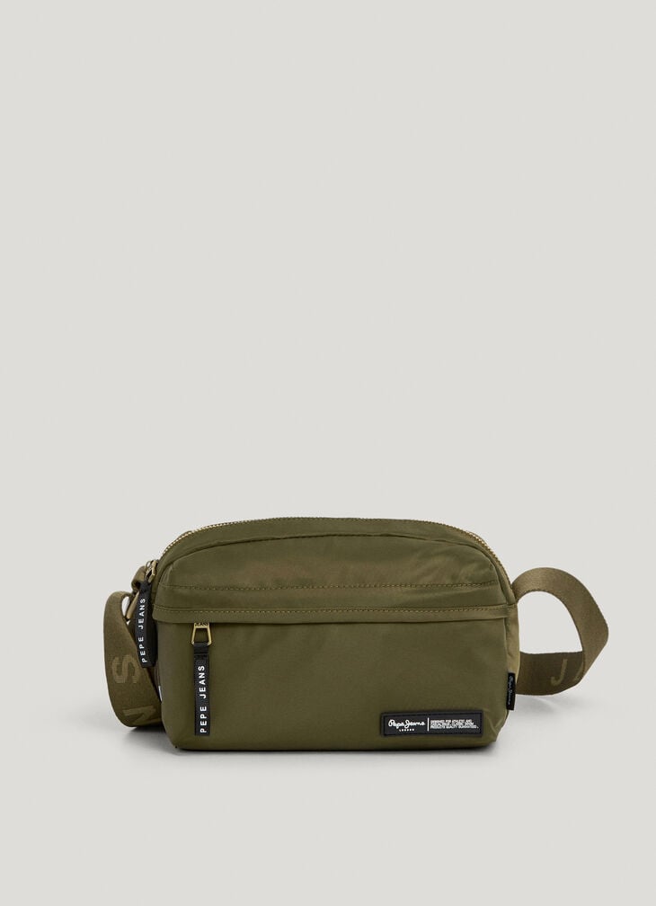 Pepe Jeans adjustable strap reporter bag