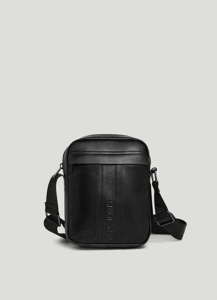 Pepe Jeans adjustable strap reporter bag
