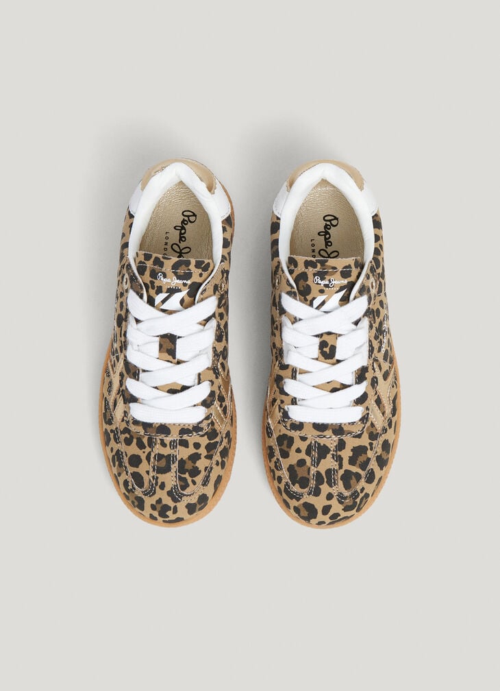Pepe Jeans Animal Print Trainers