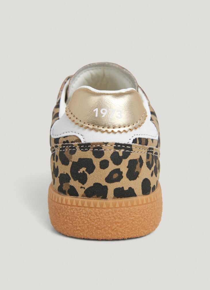Pepe Jeans Animal Print Trainers