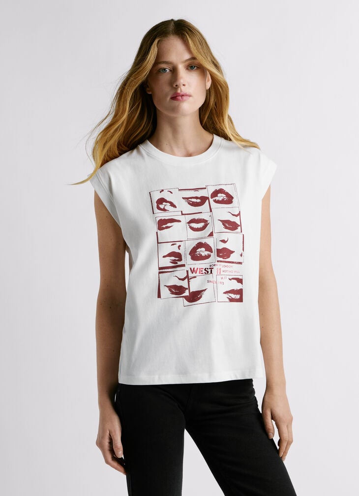 Pepe Jeans Artwork Print T-shirt