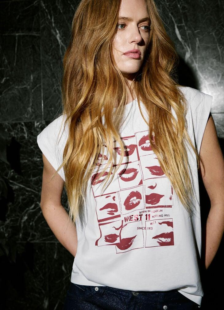 Pepe Jeans artwork print t-shirt