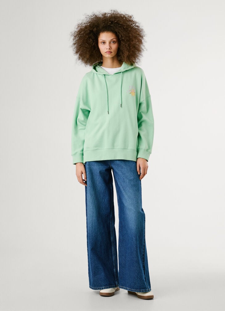 Pepe Jeans Back Print Hoodie