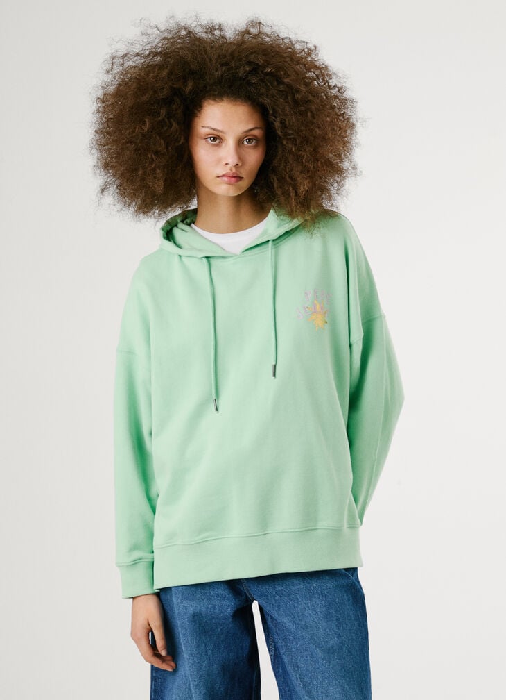 Pepe Jeans Back Print Hoodie