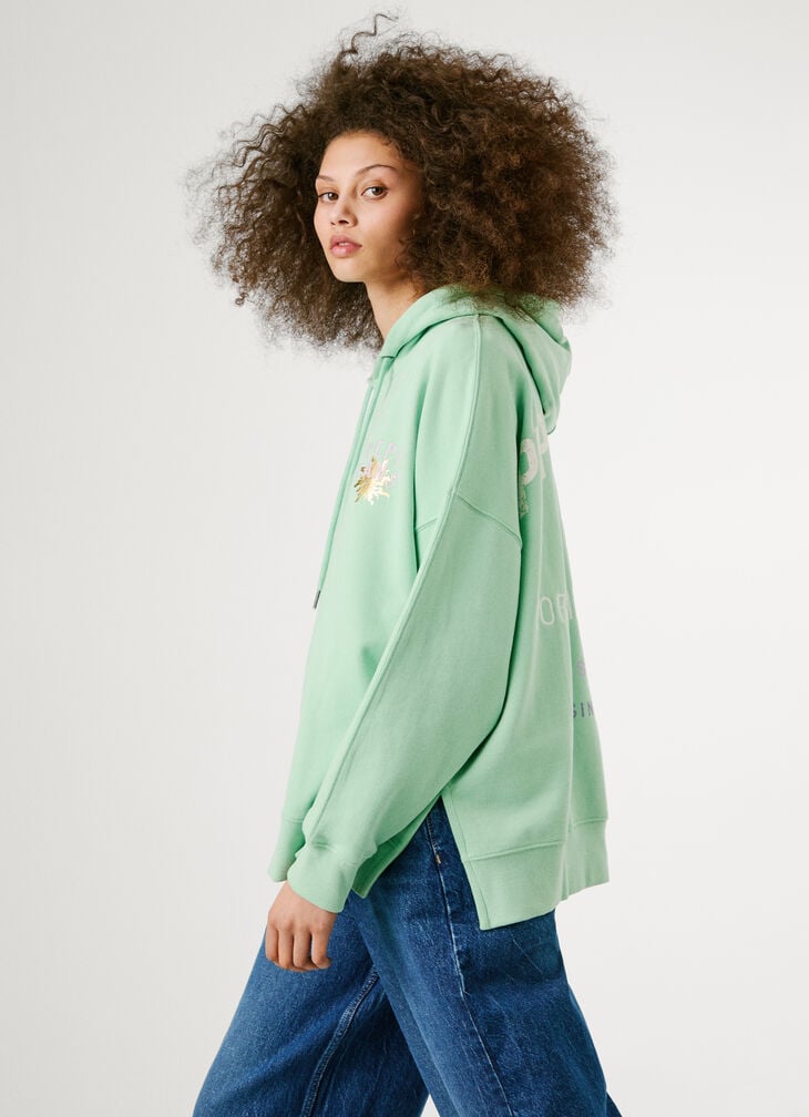 Pepe Jeans Back Print Hoodie