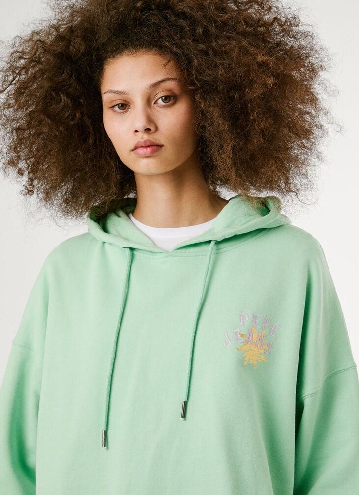 Pepe Jeans back print hoodie