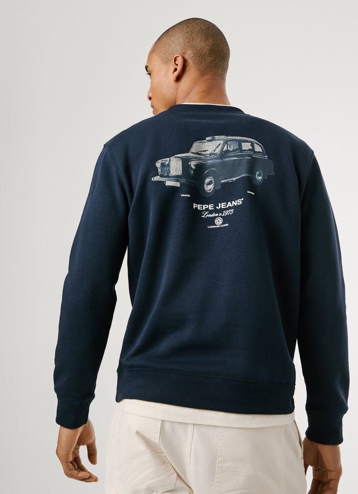 Pepe Jeans back print sweatshirt