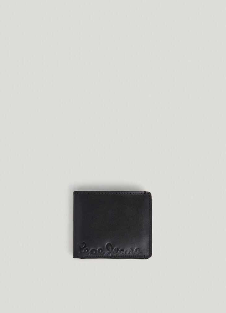 Pepe Jeans billfold leather wallet
