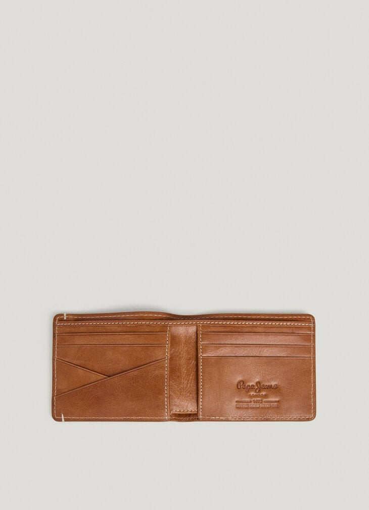 Pepe Jeans Billfold Leather Wallet