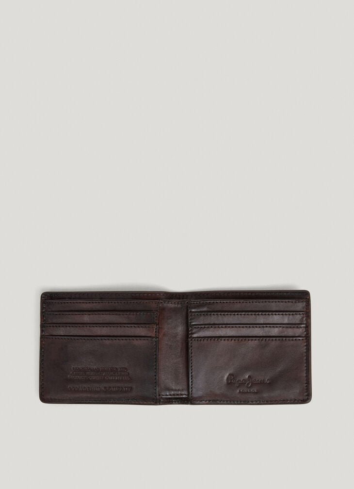 Pepe Jeans Billfold Leather Wallet