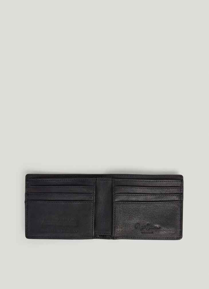 Pepe Jeans Billfold Leather Wallet