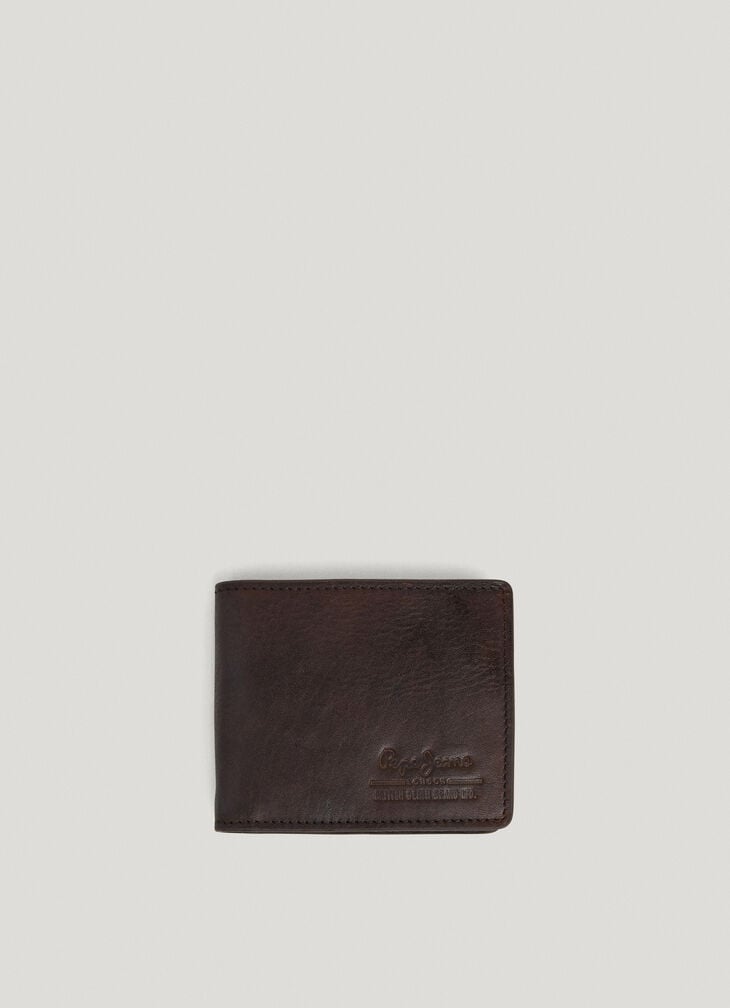Pepe Jeans billfold leather wallet