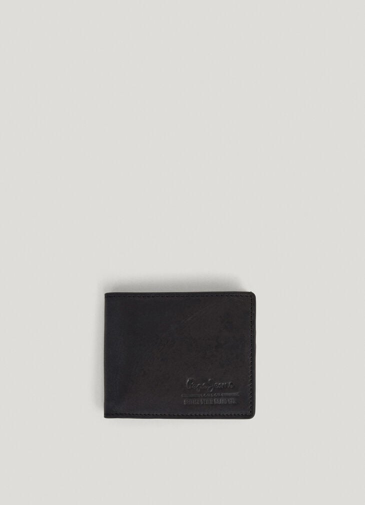 Pepe Jeans billfold leather wallet