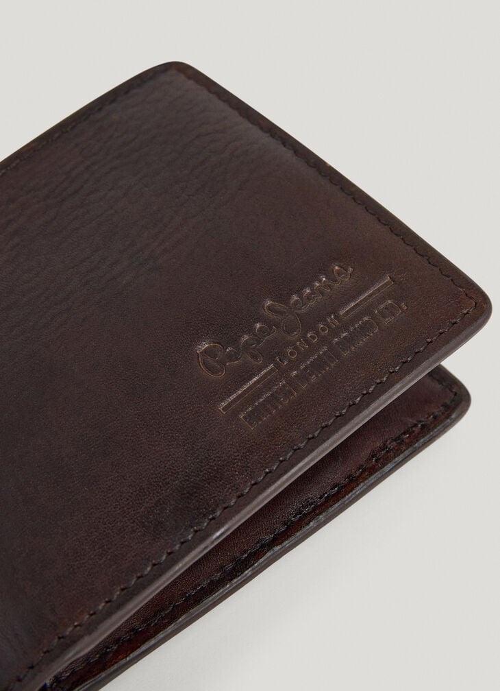 Pepe Jeans Billfold Leather Wallet