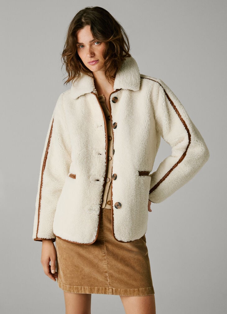 Pepe Jeans borg jacket