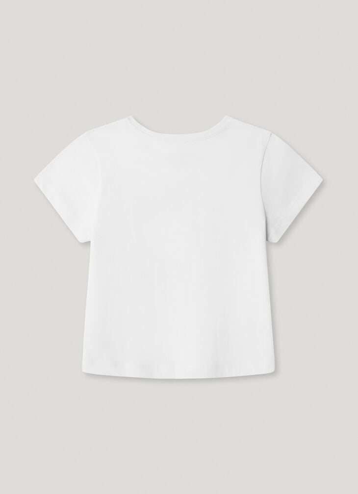 Pepe Jeans Boxy Fit Logo Print T-shirt