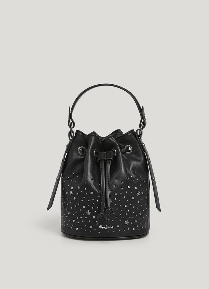 Pepe Jeans bucket bag in faux leather effect