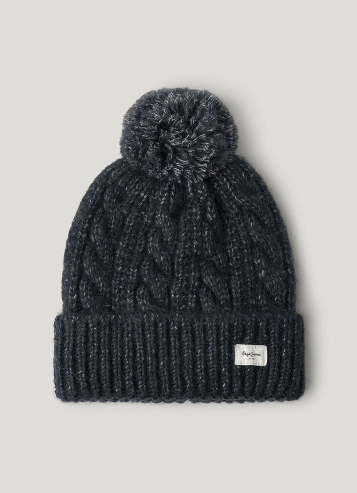 Pepe Jeans cable knit hat