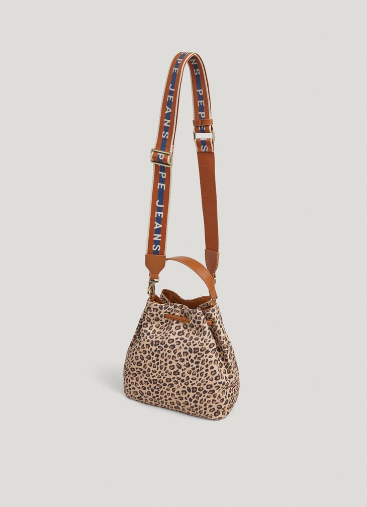 Pepe Jeans Camouflage Bucket Bag