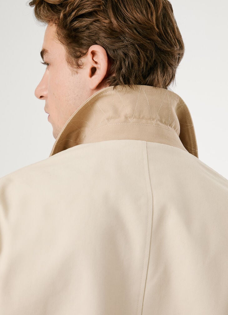 Pepe Jeans Canvas Jacket With Shirt Collar