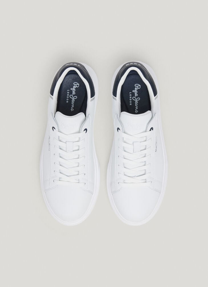 Pepe Jeans Classic Leather Trainers