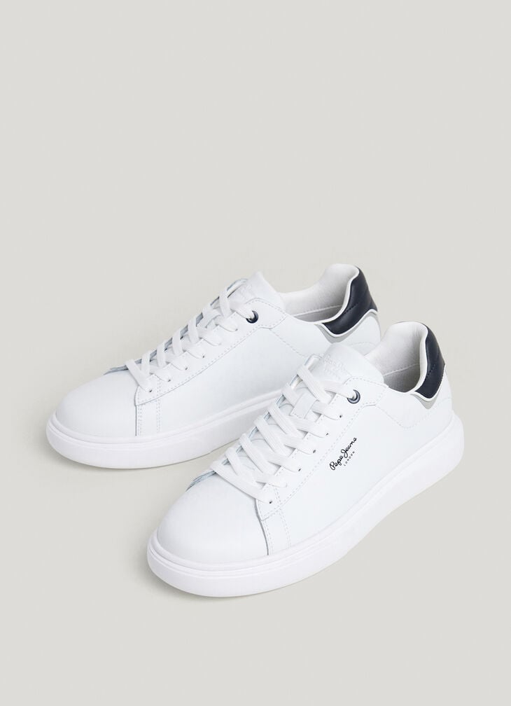 Pepe Jeans Classic Leather Trainers