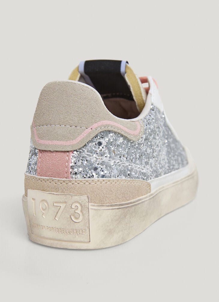 Pepe Jeans Classic Trainers With Glitter Details