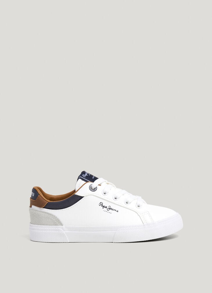 Pepe Jeans classic trainers with suede details