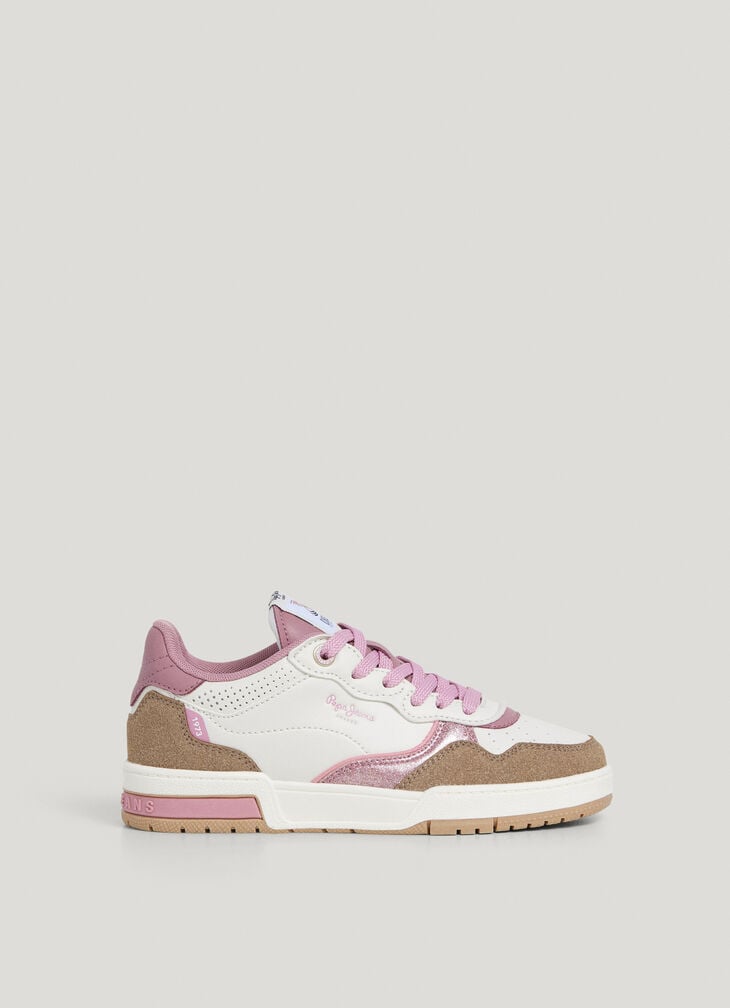 Pepe Jeans combined cupsole sneakers