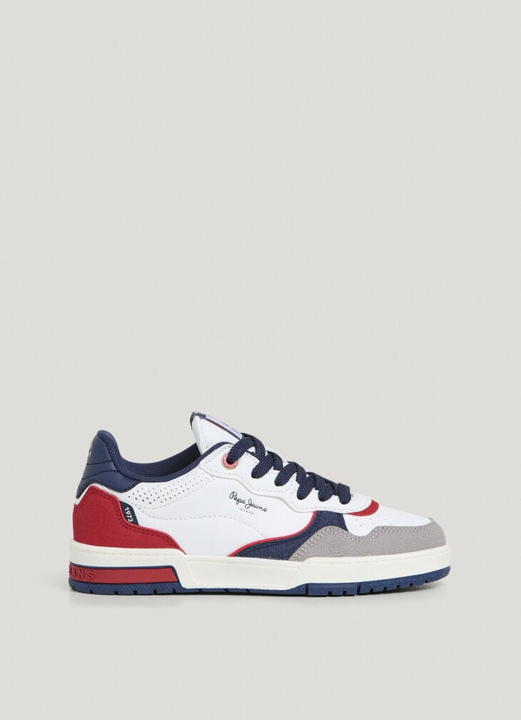 Pepe Jeans combined cupsole sneakers