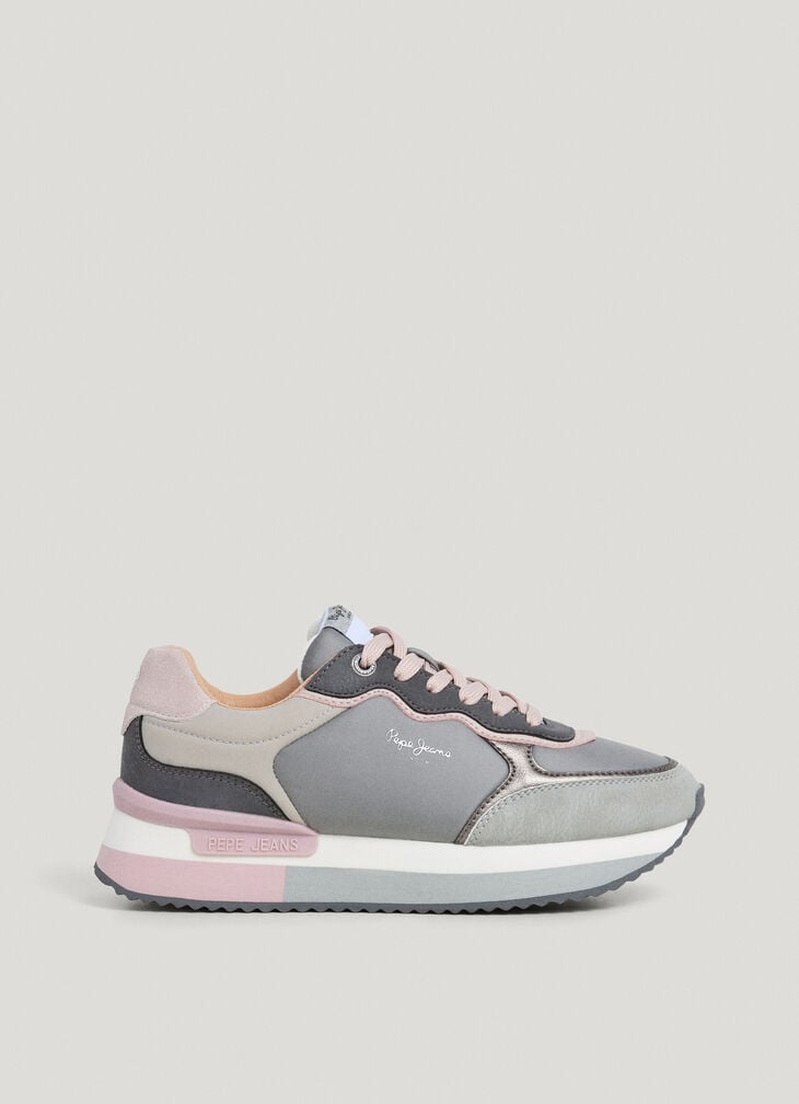 Pepe Jeans combined platform trainers