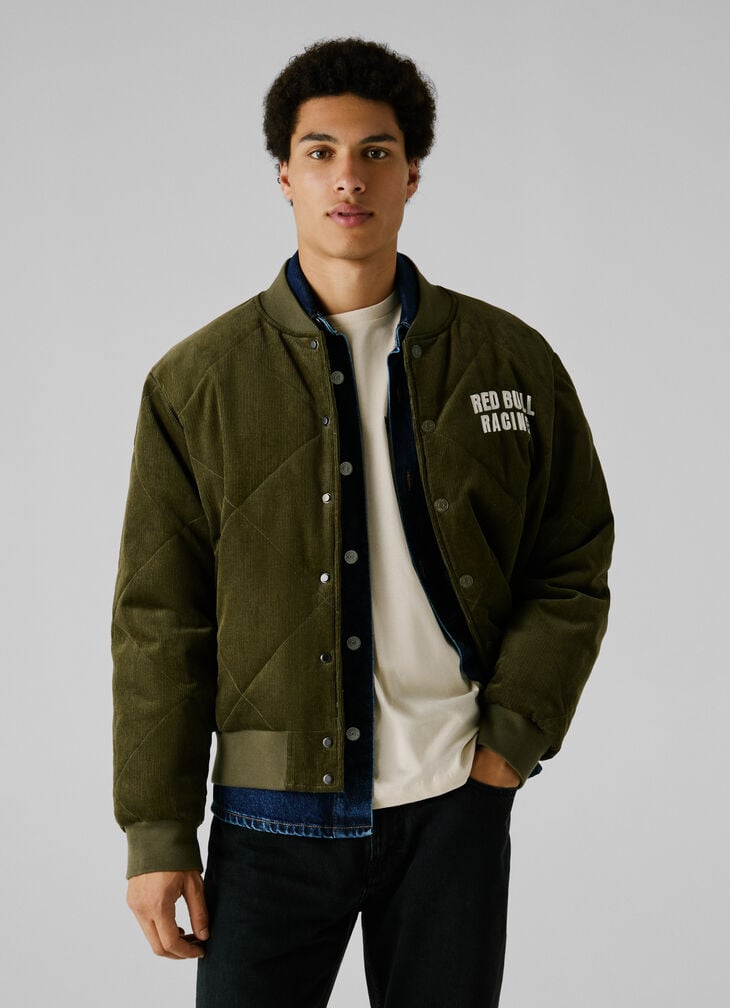 Pepe Jeans Corduroy Bomber Jacket