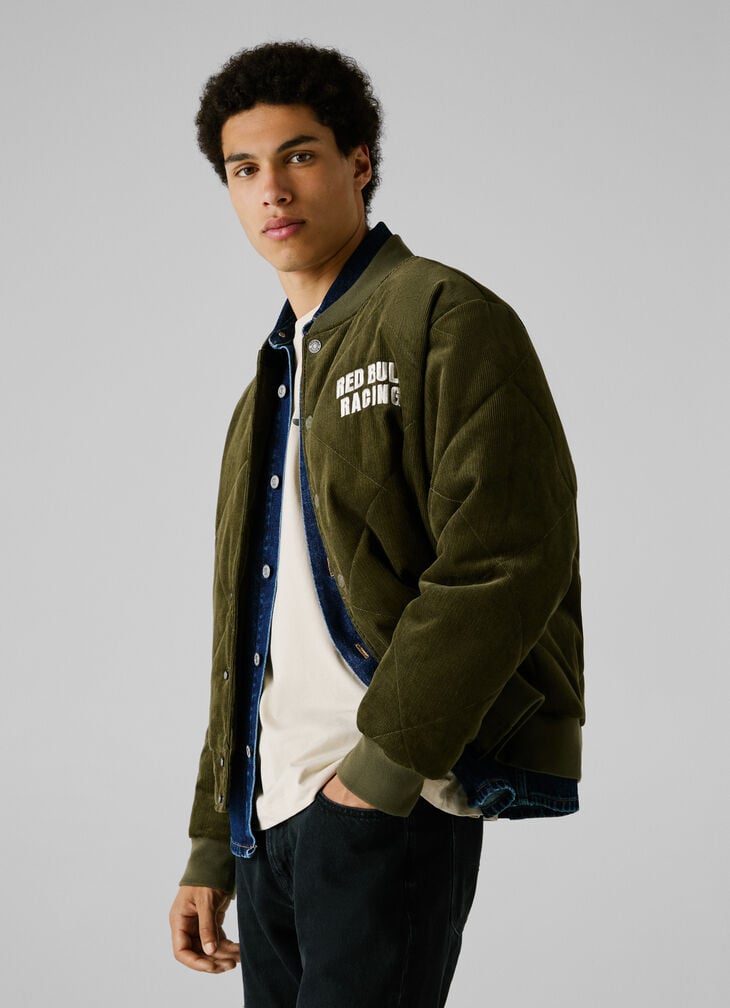 Pepe Jeans Corduroy Bomber Jacket