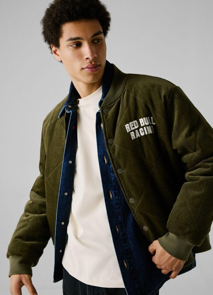 Pepe Jeans corduroy bomber jacket
