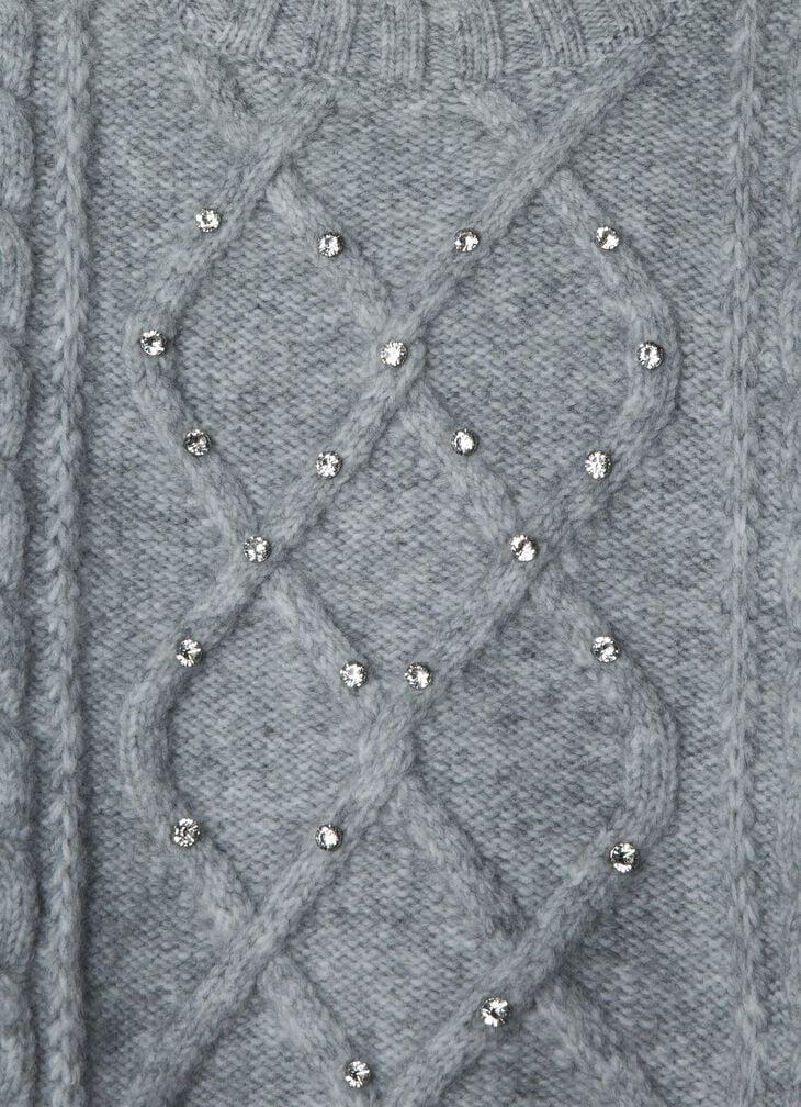 Pepe Jeans Crew Neck Cable Knit Jumper