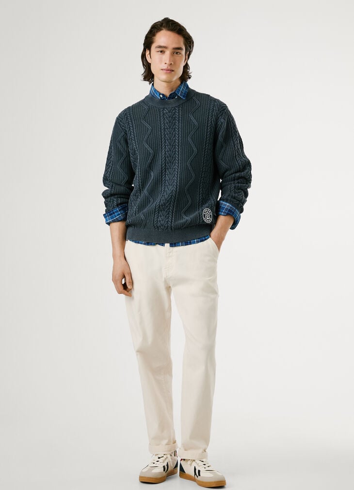 Pepe Jeans Crew Neck Knit Jumper