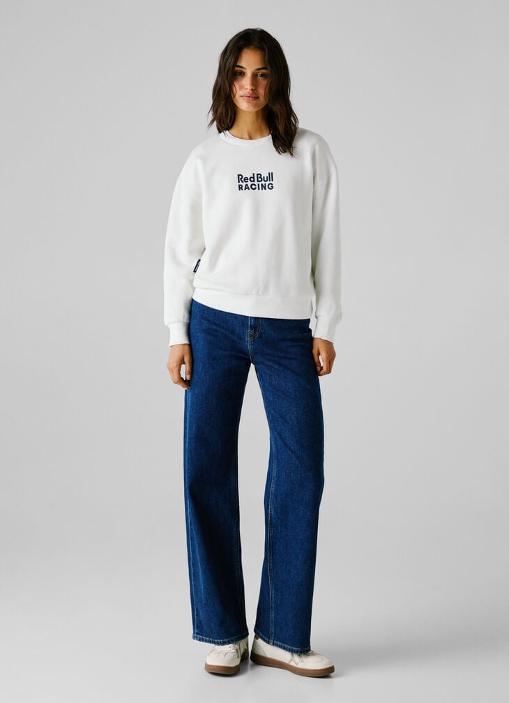 Pepe Jeans Crew Neck Logo Sweatshirt