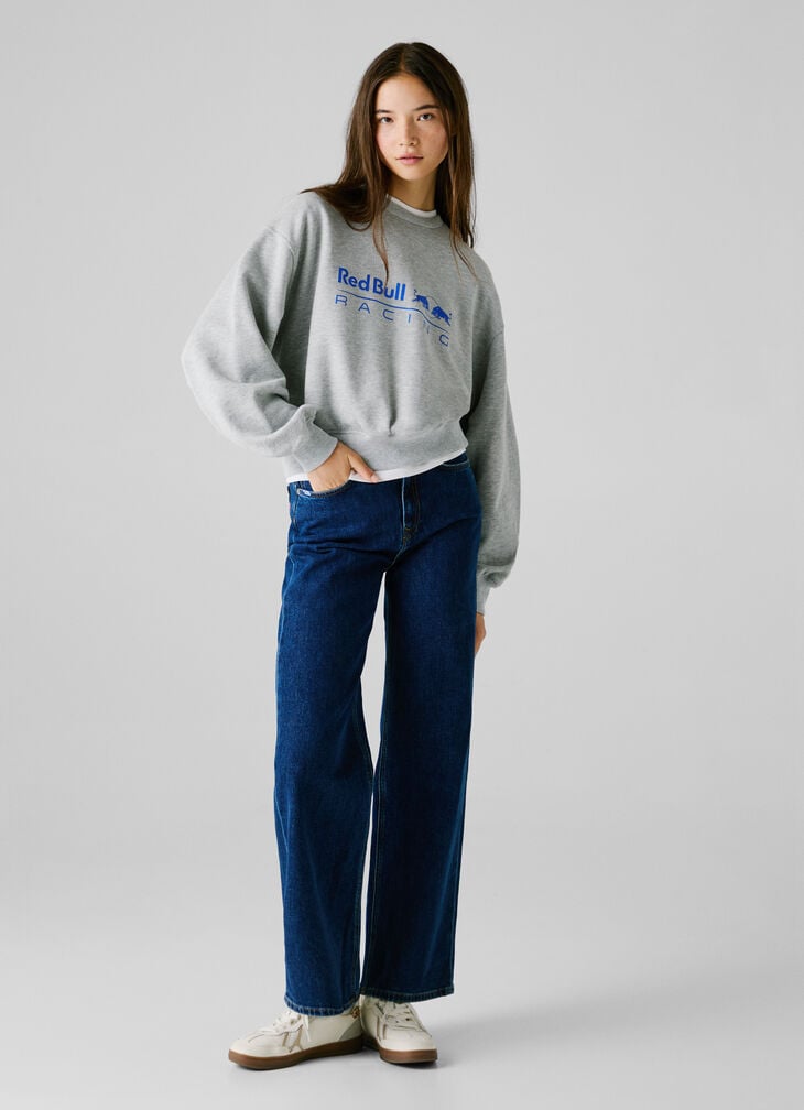 Pepe Jeans Crew Neck Logo Sweatshirt