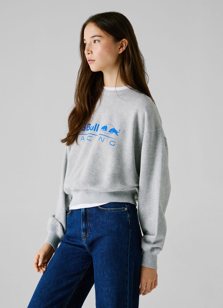 Pepe Jeans Crew Neck Logo Sweatshirt