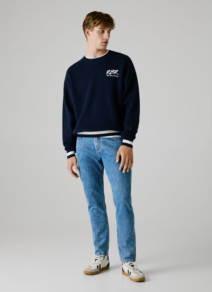 Pepe Jeans Crew Neck Logo Sweatshirt