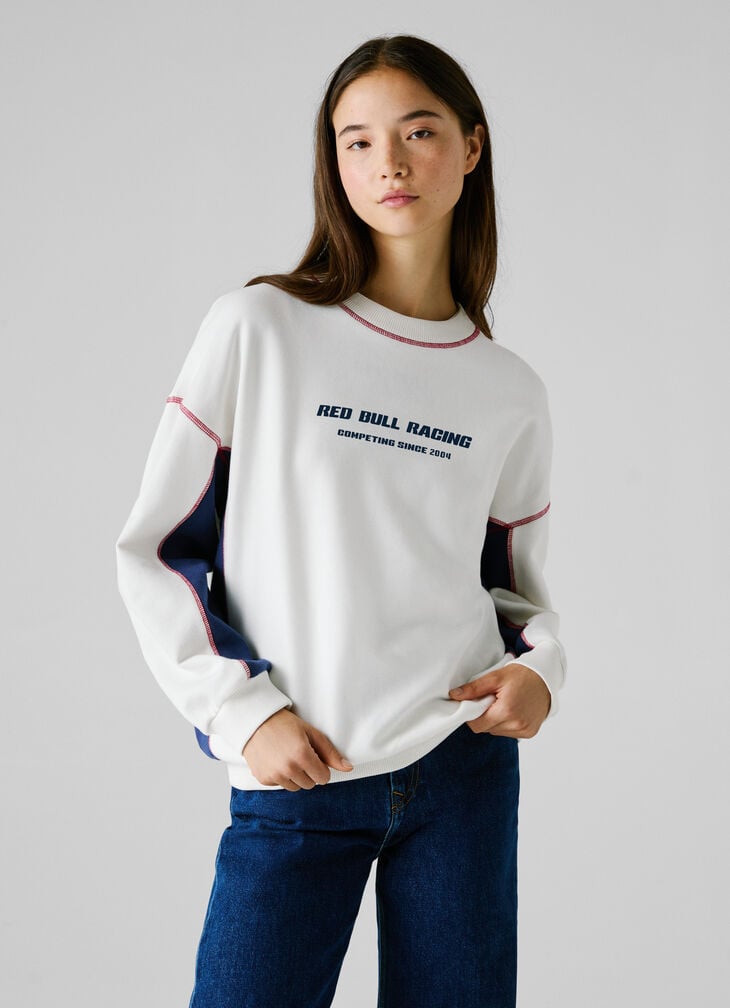 Pepe Jeans Crew Neck Logo Sweatshirt