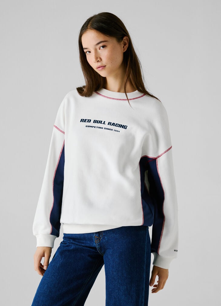 Pepe Jeans Crew Neck Logo Sweatshirt