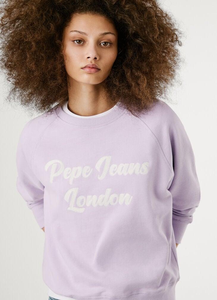 Pepe Jeans Crew Neck Logo Sweatshirt
