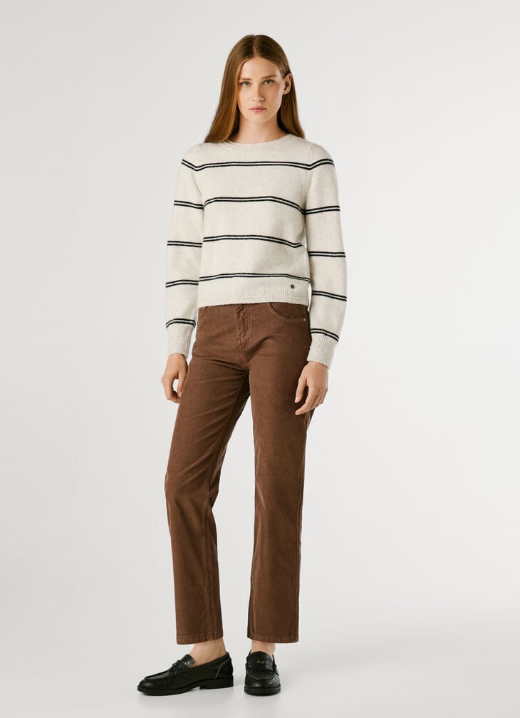 Pepe Jeans Crew Neck Striped Jumper