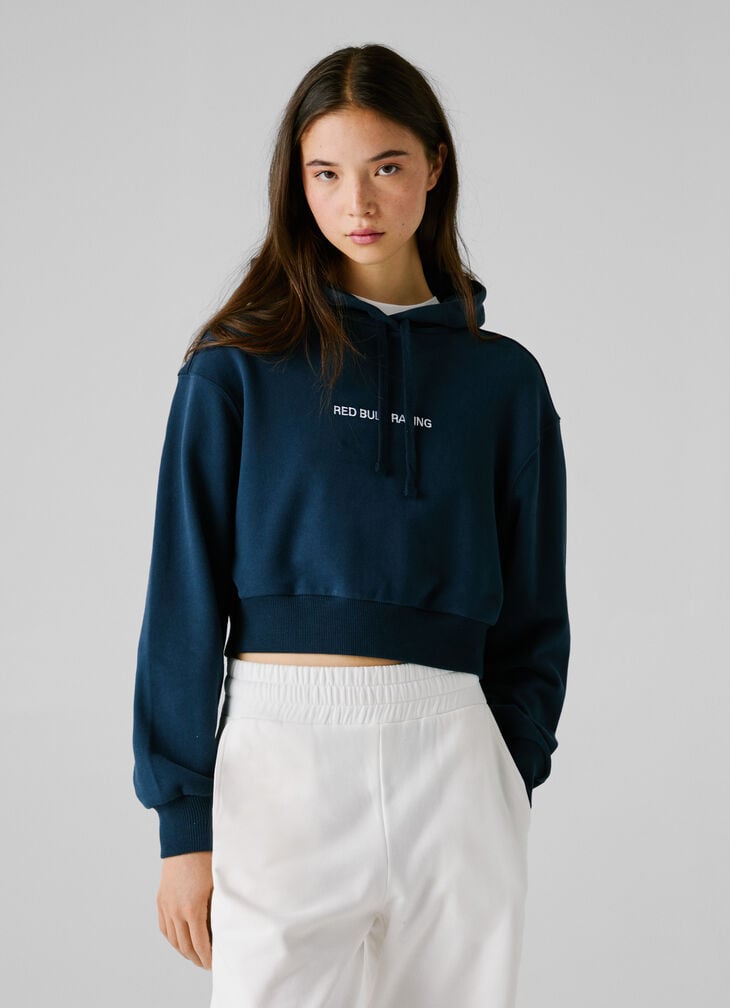 Pepe Jeans Cropped Fit Hoodie