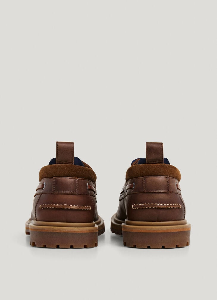 Pepe Jeans Deck Shoes In Leather