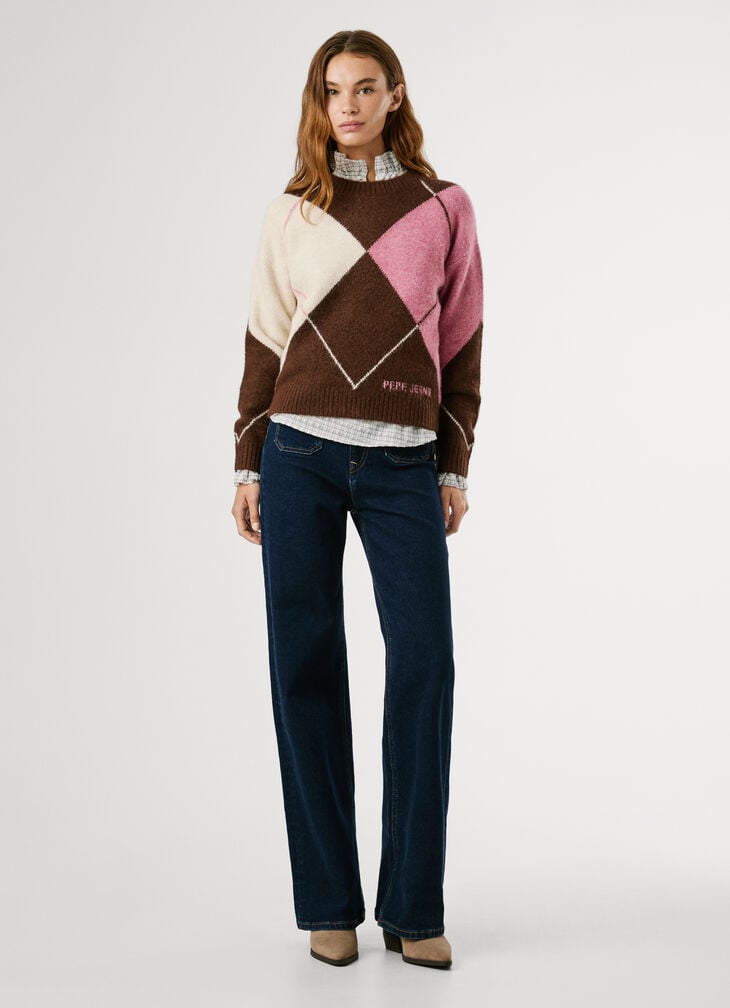 Pepe Jeans Diamond Knit Jumper