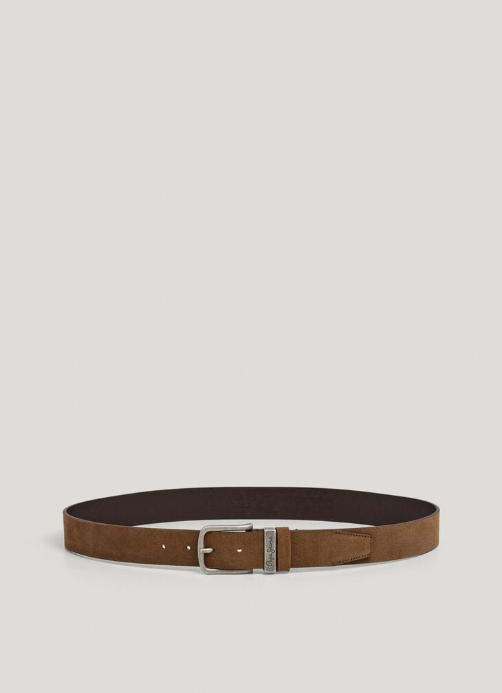 Pepe Jeans Double Loop Suede Belt