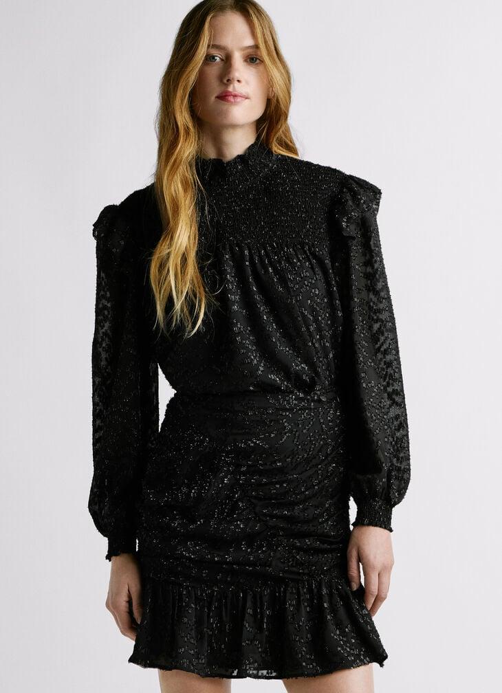 Pepe Jeans Draped Mini Skirt