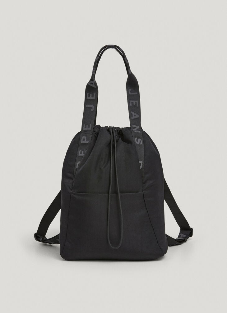 Pepe Jeans drawstring closure rucksack